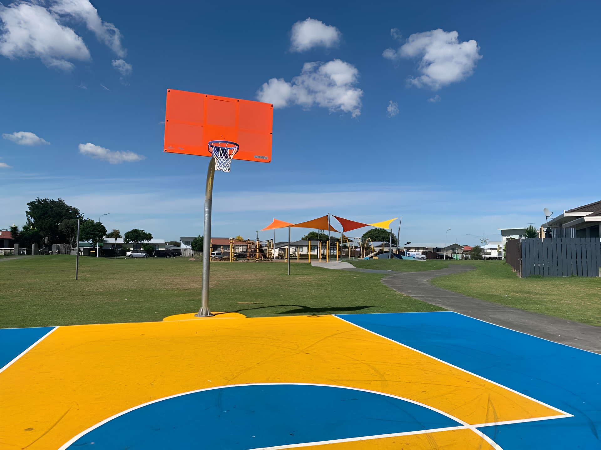 photo of the clendon park playground